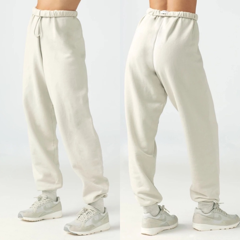 Joah Brown Cream Track Pants